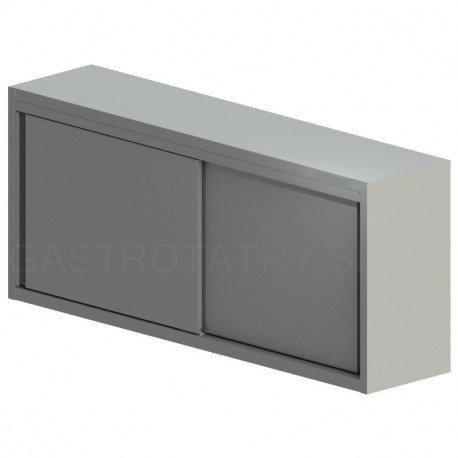 Nástenná skrinka s posuvnými dverami 