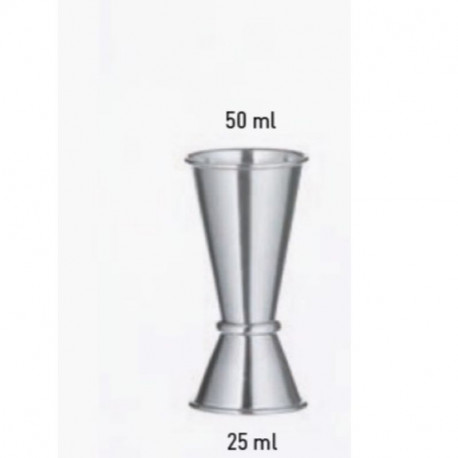 Barmanská mierka - jigger 25/50 ml