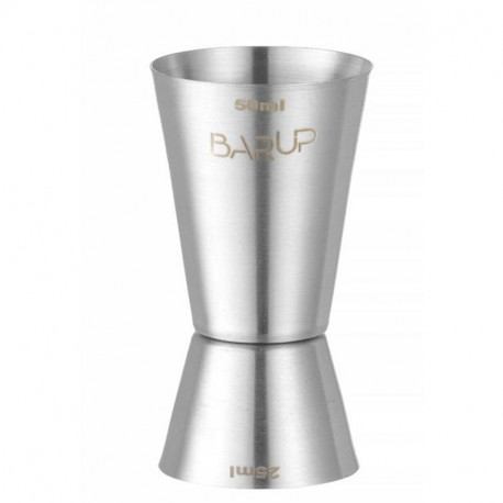 Barmanská mierka - jigger 25/50 ml, BarUp