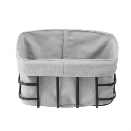 Kôš na pečivo s vrecúškom, štvorcový, 190x190x100 mm