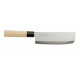 Japonský nôž Nakiri, Čierna, (L)290mm