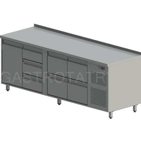 Chladiaci pult na gastronádoby