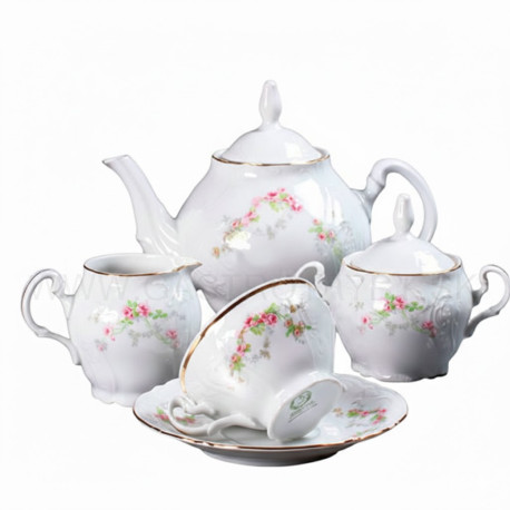 BERNADOTTE šapo 155 12 D jemné far. kv. zl. l.