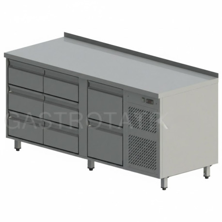 Chladiaci pult na gastronádoby