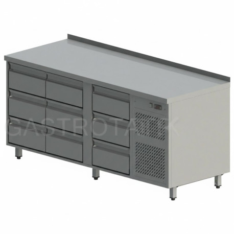 Chladiaci pult na gastronádoby