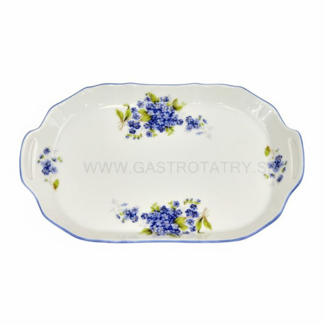 Podnos 23 cm nezábudky